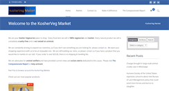 Desktop Screenshot of kosherveg.com