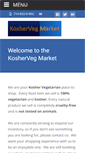 Mobile Screenshot of kosherveg.com
